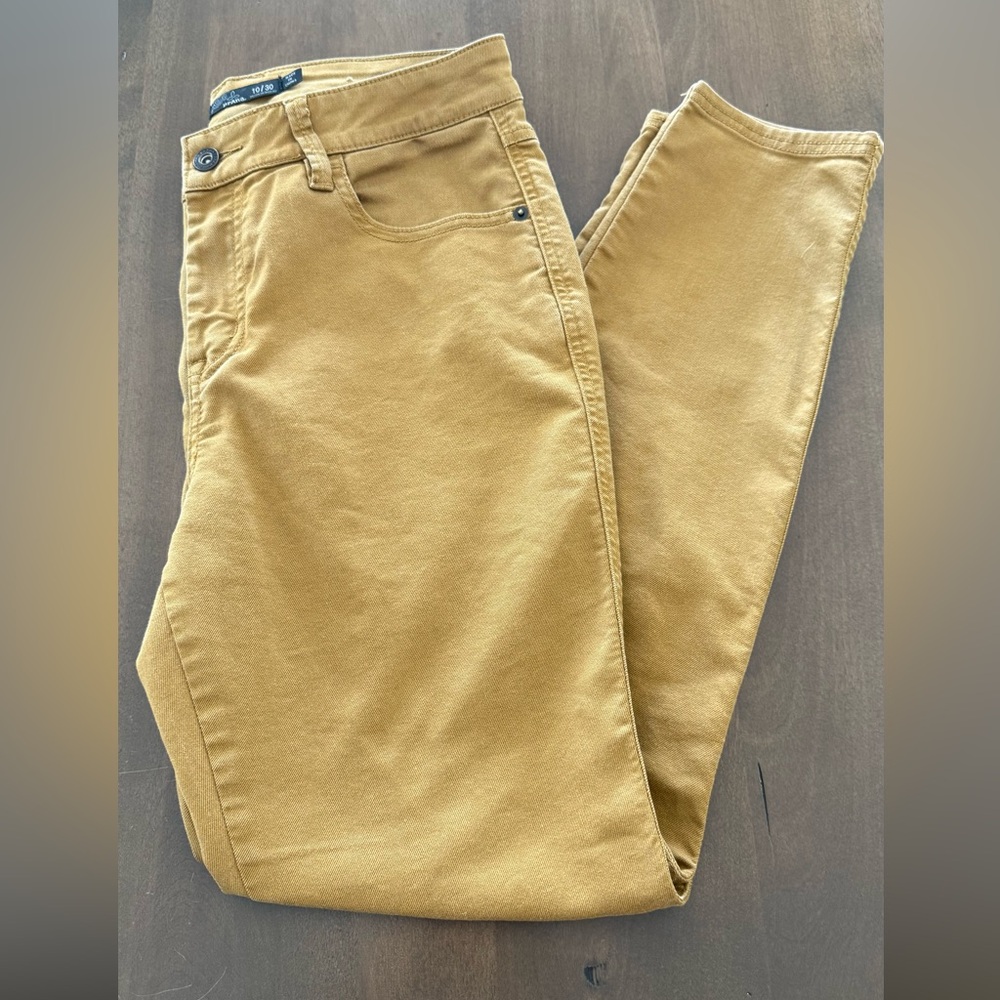 Prana Dark Gold Casual Pants